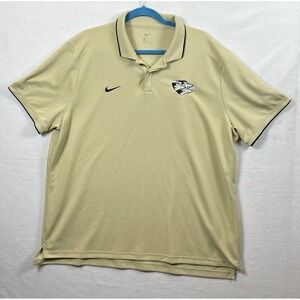 Nike Polo Shirt Men's XXL Yellow‎ Whitfield